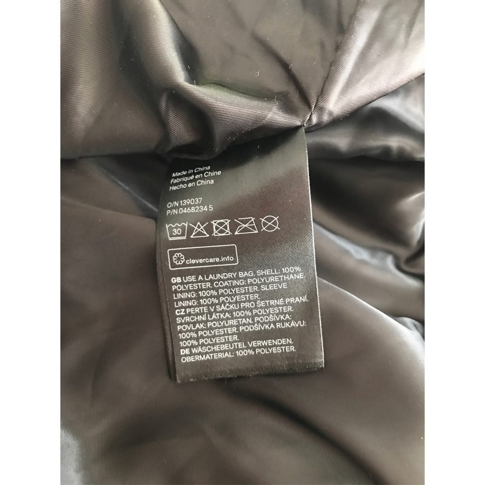 NWT H&M Dinosaur Pins Faux Moto Leather Jacket 4 - Picture 4 of 9